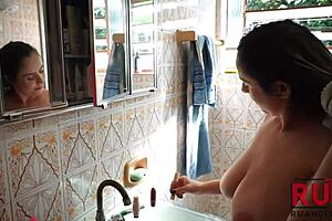 Slut Gets Anal Fingered And Fucked With Monster Cock To Creampie