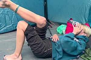 accidental homemade sex in camping with stepsister