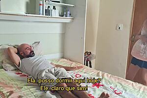 The stepmother visits her stepson at night and teaches him how to have sex.