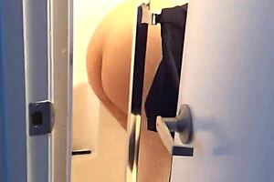 Fat Mature Stepmom Showers Ass Chubby Bathing Spying Mommy Milf!