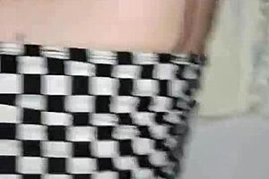 Spanking Girlfriend's Mom While Sucking Tits