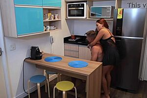 Does good husband kiss big clit before work?