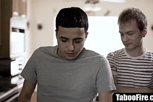 Can vile step-sons really care for depressed stepmom with mature double penetration?