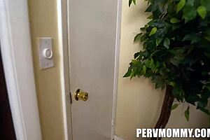 sydney paige casually milks stepson with big tits and ass in taboo hardcore