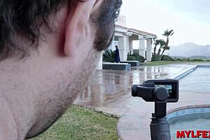 Hey, check this short hair milf getting analed hard by her stalker on the sofa.