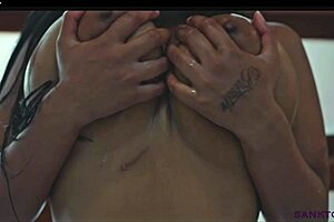 sanktor - bbw native american milf masturbates in shower