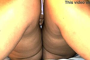 vered latina milf self masturbation doggy style with creampie ending