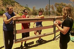 Eva angelina is deepthroating and fucking a thick dick outdoors in doggystyle