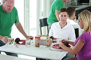 Familystrokes milf step mom fucks in taboo scene