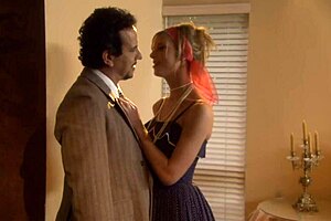 Milf Brooke Banner fucked by older man on bed – intense?