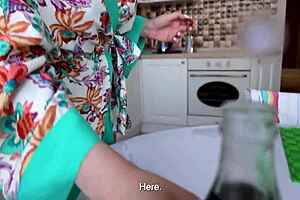 fucked a friend's juicy mom in the kitchen hard.