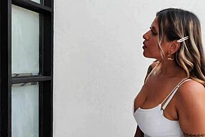 cooking delicious fuck with muscular guy