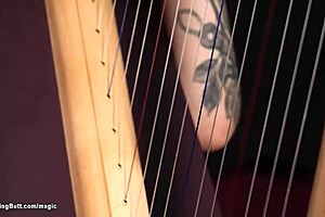 Goth Teen Anal Fucks Busty Professor In Bondage Domination!