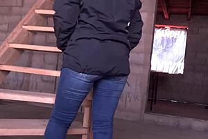 foreman fucks new employee at construction site, so rough 😈