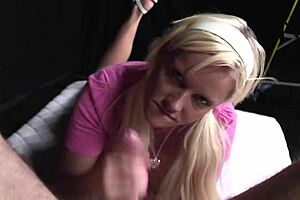 Jordan Pryce in lingerie begs for big cock pounding to orgasm