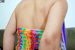 Monster d uni g assfucks with anal toy