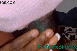 Slutty Ass Bitch Came Back For My Big Black Cock And Big Clit Play