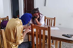 Student Uniform Girl Invites Stepbrother For Sex