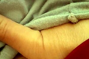 Does the amateur milf masturbate to orgasm in her bedroom pajamas?