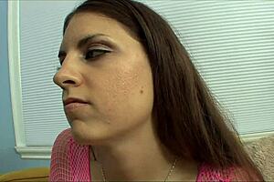 rochelle ryder feels intense emotions as stepdad fucks her shaved pussy in bed with deepthroat