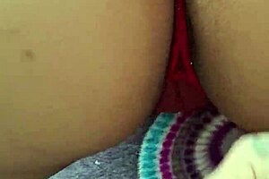 stepmom lets me into her room with that big ass latina body for anal