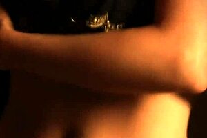 Brunette Milf Teases In Her Tight Black Dress