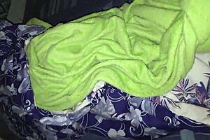 Curvy blonde milf gets oiled and fucked