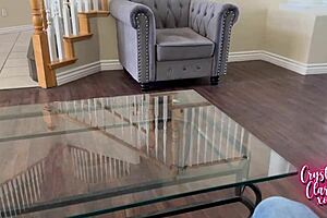 Blonde Fat Doctor Wife With Glasses And Blue Eyes Rides Cock To Orgasm In Missionary