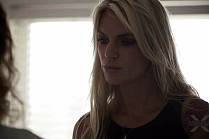 Rachael Cavalli in Missax desires, deepthroating big cock with her boobs bouncing