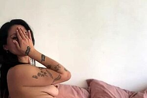 Brunette Dances With Beautiful Ass And Big Thighs