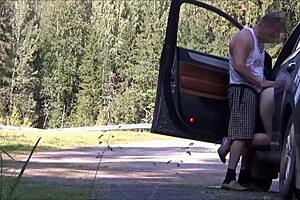 Public Road Fuck with Fellow Traveler