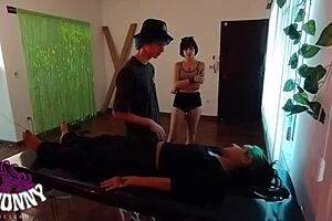 Podiatrist masseuse part 2 with lady milf
