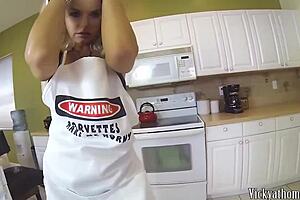 i'm vicky vette in slow titty fuck