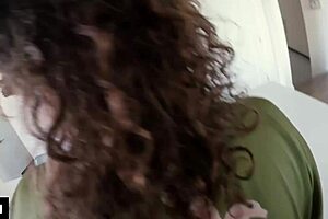 eating stepmom's pussy in kitchen pov