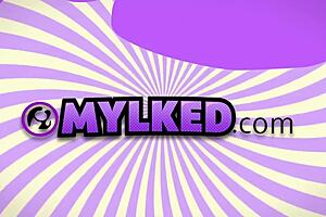 milf milks him with hot handjob on desk