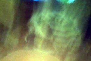 Big booty 65 year old black granny shows off her ass!