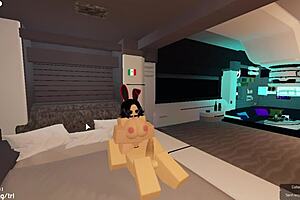 having a fun time playing roblox with friends