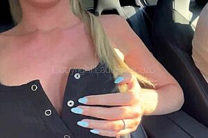 Deepthroat Blowjob In Public Car Leads To Cum Swallowing