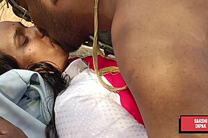 Indian Couple Fucks Passionately Outdoors