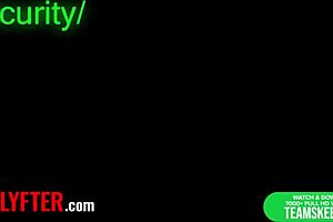 she stole a dress to feel better. did the security guard get her naked?