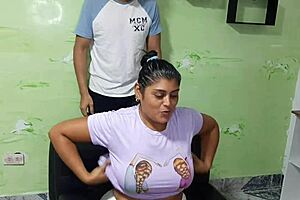 Le Hago Un Masaje A Mi Madrastra Y Le Chupo Las Tetas