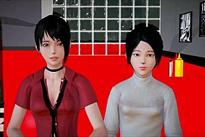 My New Family 509 With Teen And Milf Brunette