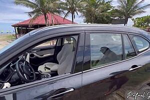 transei no quiosque abandonado com gostosa que conheci na praia no litoral de santos