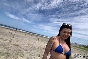 transei no quiosque abandonado com gostosa que conheci na praia no litoral de santos