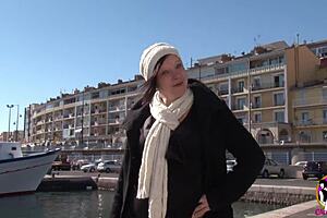 hot bitch caro shows herself public then gets fucked hard