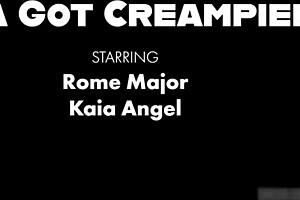 Blonde Kaia Angel says she loves blowing massive dicks and can't get enough