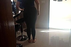 i got home and saw the maid in leggings, got super horny and offered money for sex