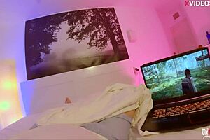 step sister fucks stepbro due to dumped boyfriend