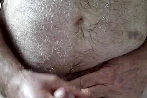 Happy hairy big belly me masturbating with small cock, of course?