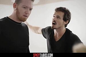 Hot blonde maid dares double penetration in threesome fantasy